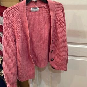 A very pretty pink sweater